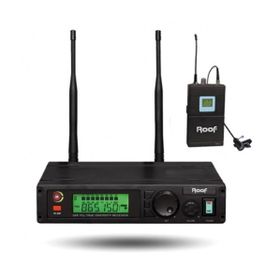 Roof R1100 Yaka Tipi Uhf Telsiz Kablosuz Mikrofon