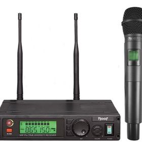 Roof R1100 Yaka Tipi Uhf Telsiz Kablosuz Mikrofon