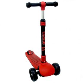 Rookie Maxi Kırmızı Led Işıklı Scooter