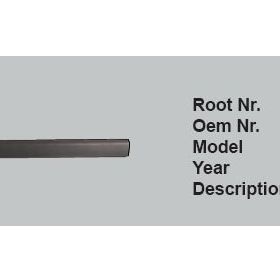 Root 7701476434 161002 Renault Clio-III 05 Sol Ön Kapı Çıtası