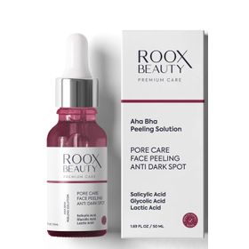 Roox Beauty 50 ml Aha Bha Gözenek Sıkılaştırıcı ve Cilt Eşitleyici Yüz Peeling Serumu