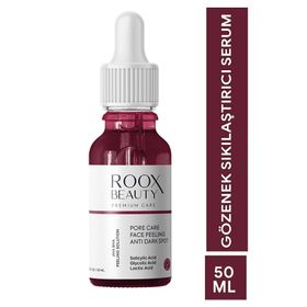 Roox Beauty 50 ml Aha Bha Gözenek Sıkılaştırıcı ve Cilt Eşitleyici Yüz Peeling Serumu