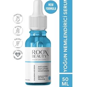 Roox Beauty Yaşlanma Karşıtı Yoğun Nemlendirici 50 ml Hyaluronik Asit Serum