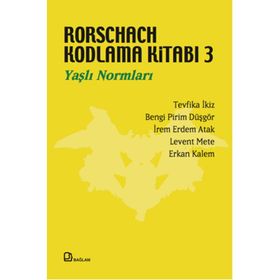 RORSCHACH KODLAMA KITABI 3 YAŞLI NORMLARI - KOLEKTIF