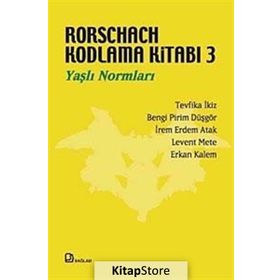RORSCHACH KODLAMA KITABI 3 YAŞLI NORMLARI - KOLEKTIF
