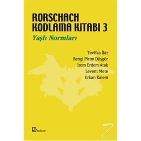 RORSCHACH KODLAMA KITABI 3 YAŞLI NORMLARI - KOLEKTIF