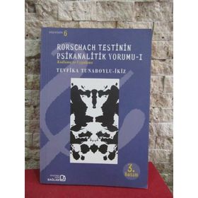 RORSCHACH TESTININ PSIKANALITIK YORUMU 1 - TEVFIKA TUNABOYLU - İKİZ