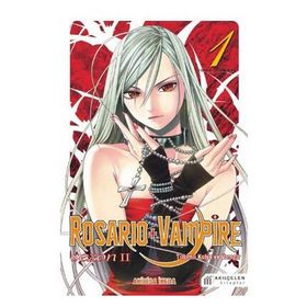 Rosario + Vampire - Tılsımlı Kolye ve Vampir - Sezon 2 Cilt 1 - Akihisa Ikeda
