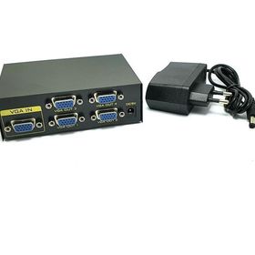 Rose 4port 1/4 VGA Splitter