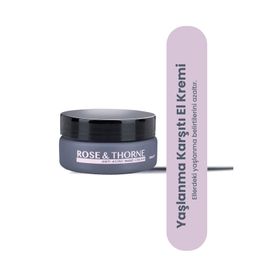 Rose And Thorne 50 ml Yaşlanma Karşıtı El Kremi
