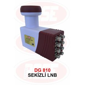 Rose DG-810 Universal 8 Çıkışlı LNB