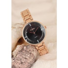Rose Metal Kordonlu Kadın Kol Saati