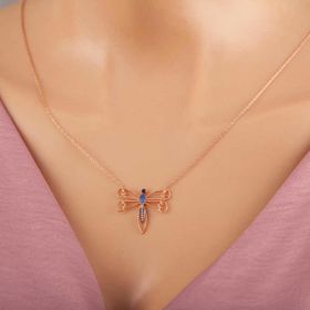 ​Rose Yusufçuk Kadın Gümüş Kolye