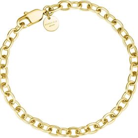 Rosefield JBOCG.J593 Oval Zincir Bağlantı Altın Renkli Çelik Bileklik
