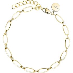 Rosefield JBOLG.J540 Oval Altın Renkli Çelik Bileklik