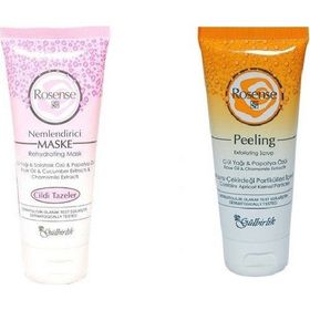 Rosense 100 ml x 2 Gülbirlik Maske Peeling