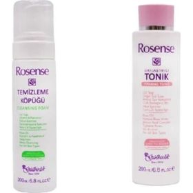Rosense 200 ml Temizleme Köpüğü + 200 ml Sıkılaştırıcı Tonik