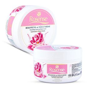 Rosense 250 ml Gül Özlü Besleyici El ve Vücut Kremi