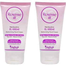 Rosense 2x75 ml Gül Tüp El Kremi
