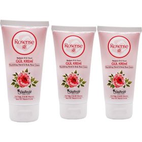 Rosense 3x75 ml Gül Tüp El Kremi