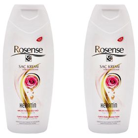 Rosense Gül Özlü 2x400 ml Saç Kremi