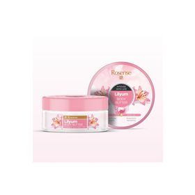 Rosense Lillyum Gül 150 ml Body Butter Vücut Nemlendiricisi