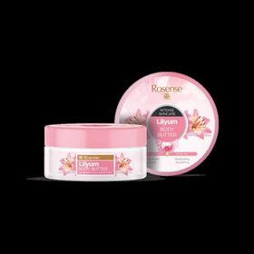 Rosense Lillyum Gül 150 ml Body Butter Vücut Nemlendiricisi