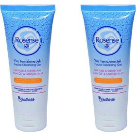 Rosense Salisilik Asitli 2x100 ml Yüz Temizleme Jeli