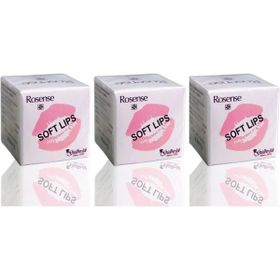 Rosense Soft Lips 3x5 ml Dudak Bakım Vazelini