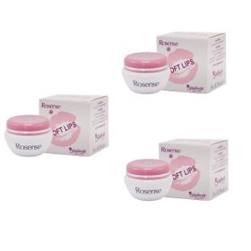 Rosense Soft Lips 3x5 ml Dudak Bakım Vazelini