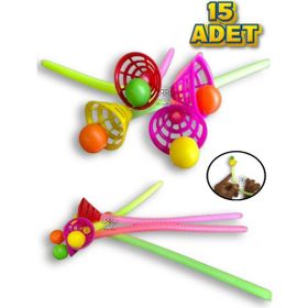 RoseRoi 15 Adet Saksafon Top Üfleme Oyunu Eğitici Oyuncak