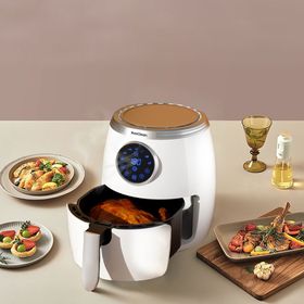 Rossclean Cook Active 5.5 lt Beyaz Dijital Airfryer