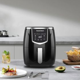 Rossclean Cook Fresh 5.5 lt Siyah Dijital Airfryer