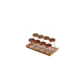 Rossel Premium Borosilikat 8Li Cam Baharatlik