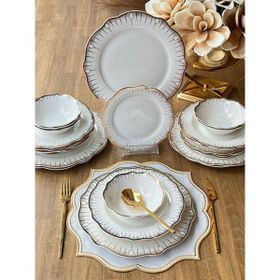 Rossev Bloom 24 Parça 6 Kişilik Yemek Takımı