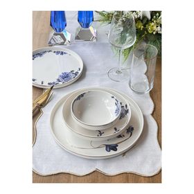 Rossev Blue Blanch 24 Parça 6 Kişilik Yemek Takımı