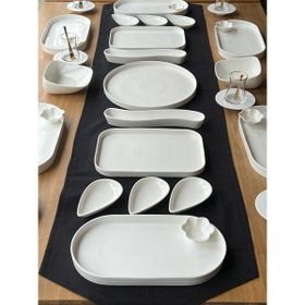 Rossev Linea 43 Parça 6 Kişilik Kahvaltı Takımı