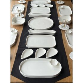 Rossev Linea 43 Parça 6 Kişilik Kahvaltı Takımı