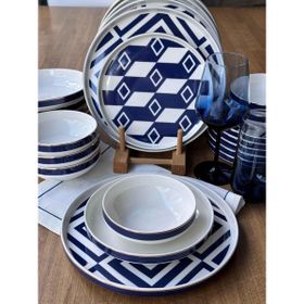 Rossev Modern Savona 24 Parça 6 Kişilik Yemek Takımı