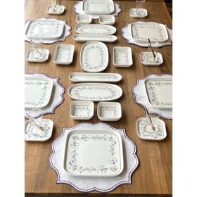 Rossev Orion Garden 41 Parça 6 Kişilik Kahvaltı Takımı