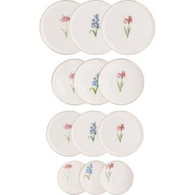 Rossev Pure Fleur 24 Parça 6 Kişilik Yemek Takımı