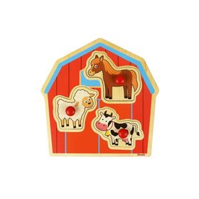 Rossie 48210 Ahşap Çiftlik İlk Yapboz