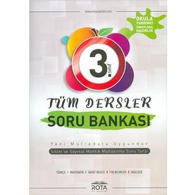 Rota Yayınları - 3.Sınıf Tüm Dersler Soru Bankası