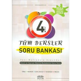 Rota Yayınları - 4.Sınıf Tüm Dersler Soru Bankası