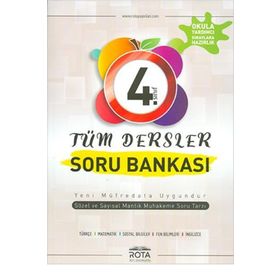 Rota Yayınları - 4.Sınıf Tüm Dersler Soru Bankası