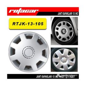 Rotacar RTJK13105 13 inc Jant Kapağı
