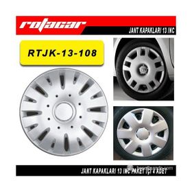 Rotacar RTJK13108 13 inc Jant Kapağı