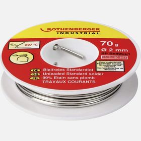 Rothenberger 2 mm 70 gr Kurşunsuz Standart Lehim Teli