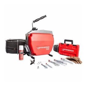 Rothenberger R600 Kanal Açma Makinesi+16/22 mm Spiral ve Uç Seti