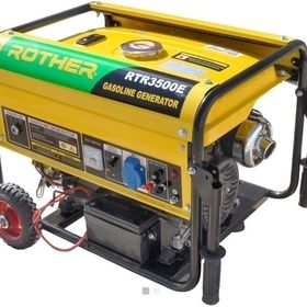 Rother RTR3500E 2.7 Kva Benzinli İpli-Marşlı Jeneratör